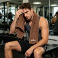 thumbnail image 1 of Eolstice Microfiber Gym Sweat Towel, 12x40 Inch Quick Dry Soft Absorbent Sports Workout Towel, 6 Colors for Fitness, Yoga, Running, Gym, Travel, Outdoor, 1 of 5