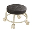 thumbnail image 1 of Eolstice Mobile Rolling Stool with Swivel Base, Low-Height Ergonomic Seat with 360 Wheels, Compact Perch for Workshops, Salons, and Kitchen Task Seating, 1 of 6