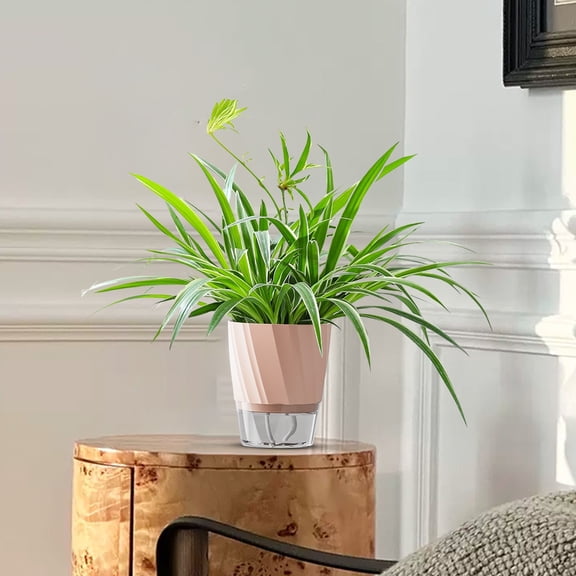 Eolstice Modular Self Watering Planter System, Stackable Hy-droponic Plant Growing Pots, Indoor Herb Garden Kit For Pothos Succulents Home Greenery Decor Solution