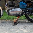 thumbnail image 1 of Eolstice Motorcycle Modified Footrest Bracket, Adjustable Kickstand for Motorcycle, Bike Accessory, Custom Footrest, Riding Comfort, Sturdy Support(Orange), 1 of 5