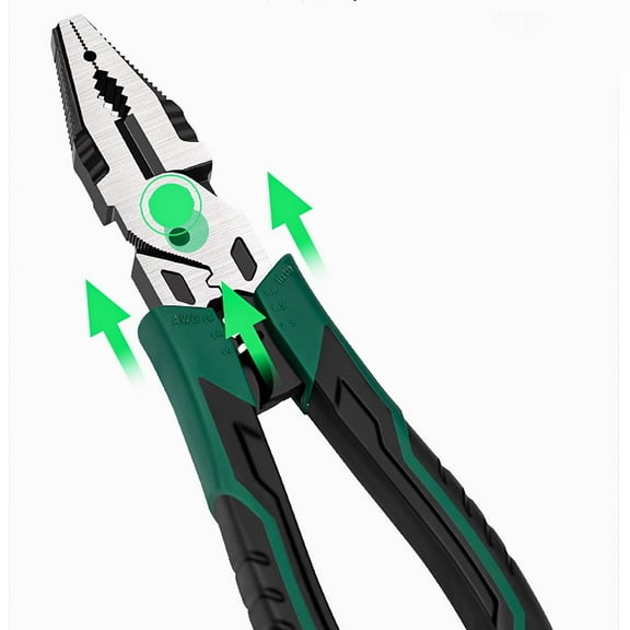 Eolstice Multi-Tool Pliers For Electrical DIY Projects, Wire Stripping Crimping Cutting Tool, Handy Device For Craftsman Repairman Home Improvement Tasks Toolbox Essential