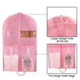 thumbnail image 1 of Eolstice Non-woven Fabric Garment Dirt Cover, Suit Storage Bag, Travel Clothes Protector, Garment Bag for Suit, Dress, Coat and Travel(Pink), 1 of 6