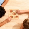 thumbnail image 1 of Eolstice Noughts And Crosses Kids Children Board Games, Indoor Strategy Game, Tac Toe Playing Set For Family Entertainment, Educational Play, Cognitive Development(Red), 1 of 6