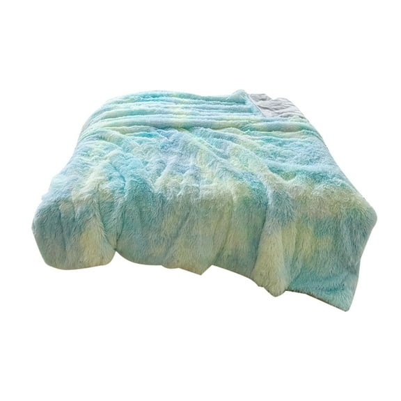 Eolstice Oversized Double Layer Facecloth Blanket, Reversible Fuzzy Warm Covering, Spreading Ready Throw for King Beds Lounging