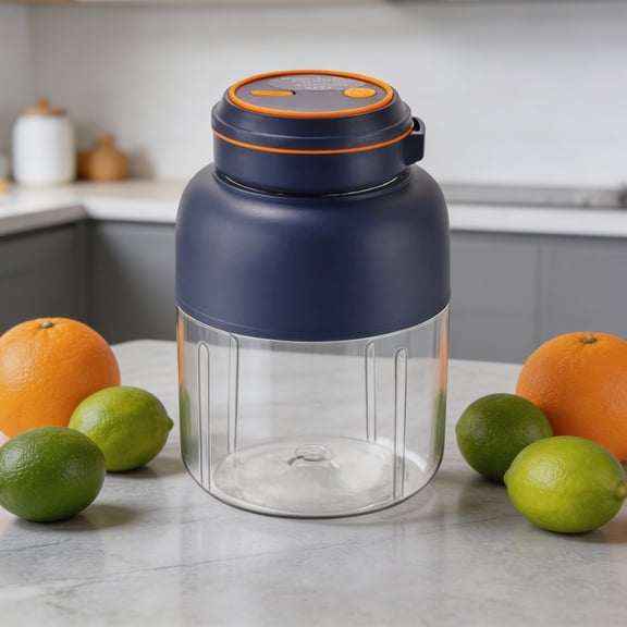 Eolstice Portable Fruit Juicer, Ice Crushing Blender, Powerful Blades, Mixing Stirring Machine, Small Juice Extractor, Personal Blender, Smoothie Maker, Ice Crusher