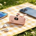 thumbnail image 1 of Eolstice Portable Power Bank, Capsule Mini Size, Digital Display, Built in Cable, Large Capacity, Compact Mobile Charger, for iPhone, Android, Travel, 1 of 9