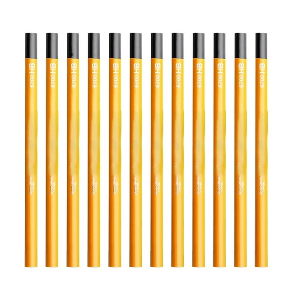 Eolstice Pre-Sharpened Staff Pencil Set With Sharpener, Homework Art Drawing Supplies, Hexagonal Design For Comfortable Writing Use