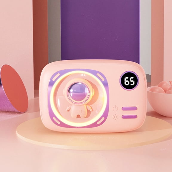 Eolstice Rechargeable Hand Warmer with 2-in-1 Function, Features Built-in Light Model, Portable Treasure Design for Personal Warming and Emergency Use