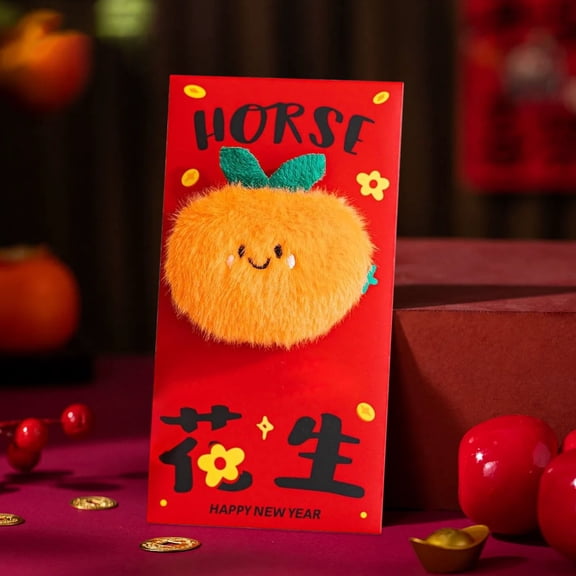 Eolstice Red Envelopes Chinese Year, Traditional Money Hong Bao, Red Pockets Gift Envelopes, for 2026 Spring Festival, Lunar Year, Celebration, Gift Giving(A)