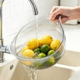 thumbnail image 1 of Eolstice Rice Strainer with Handle, Multifunctional Colander, Fine Mesh Strainer for Washing Rice, Draining Pasta, Kitchen Cooking Tool, Home, 1 of 6