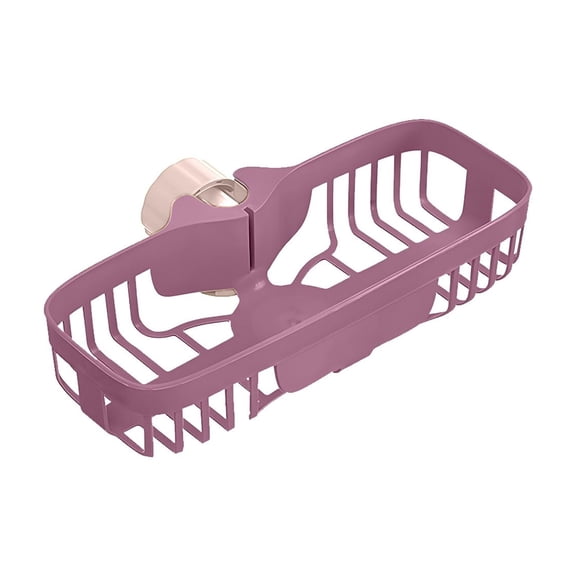 Eolstice Over Sink Dish Drying Rack, Faucet Mount Sponge Holder Tray, Kitchen Orga-nizerFor Scrubbers Brushes Soap Utensils Counter Space Saving Drainage Solution