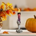 thumbnail image 1 of Eolstice Skeleton Hand Candelabra Lights, Halloween Decorations Props Creepy Glow Effects For Indoor Outdoor Party Settings Haun-ted House Theme Accessories, 1 of 6