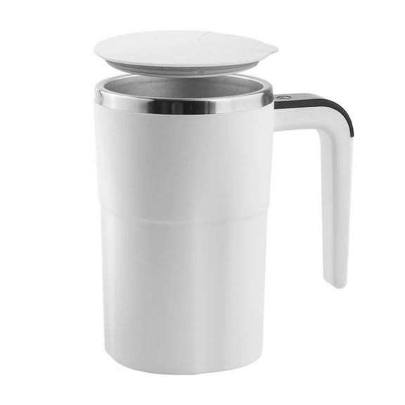 Eolstice Stainless Steel Mug, Magnetic Stirring Coffee Cup, Self Stirring Mug, Smart Cup for Coffee, Tea, Hot Chocolate and Office Drink(A)