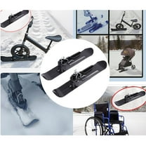 Eolstice Stroller Sled Attachment for Wheelchairs and Bikes, Snowboard Accessory, Fun Equipment for Children's Outdoor Winter Play on Snowy Terrains