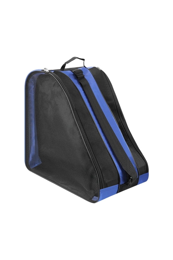 Sturdy Skate Carrier Backpack with Thickened Shoulder Straps, Storage Bag for Roller Skates and Ice Skates, Hands-Free Transportation