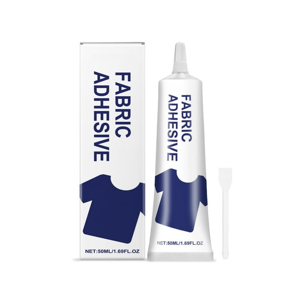 Eolstice Textile Bonding Fabric Adhesive Solution, Heavy Duty Home Use Craft Glue For Materials, Strong Permanent Fixative For Cloth Repairs And Projects 50ml