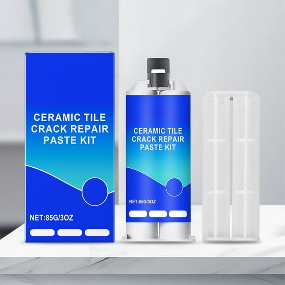Eolstice Tile Repair Adhesive Paste, Floor Wall Crack Filler, Home Maintenance Solution for Bathroom Kitchen
