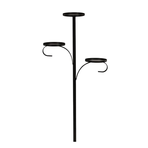 Eolstice Triple Tree Topper Candelabra, 3-Tier Candle Holders for Christmas Tree, Unique Light Up Topper, For Indoor, Bedroom, Tableware, Kitchen Display