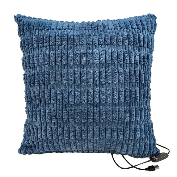 Eolstice USB Electric Heated Pillow Cover, 5 Heat Settings Timer Function, Body Warmer for Sofa, Bed, Office Chair, Comfort Control