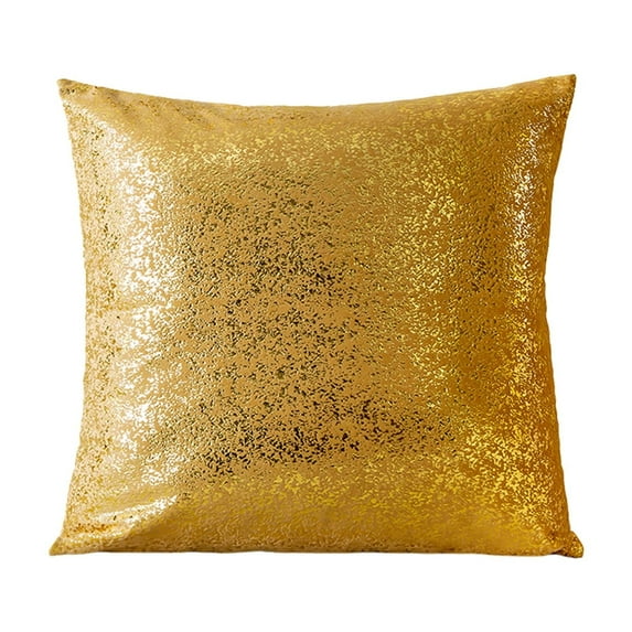 Eolstice Velvet Snowflake Pillow Cover, Hot St-amping Design, Decorative Shams for Sofa Bed Couch and Home Living Room Styling
