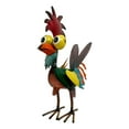 thumbnail image 1 of Eolstice Vibrant Rooster Figurine For Garden Accent, Colorful Outdoor Patio Yard Decor Piece, Farmhouse Inspired Ornament For Flower Beds Porch Steps Decoration, 1 of 6