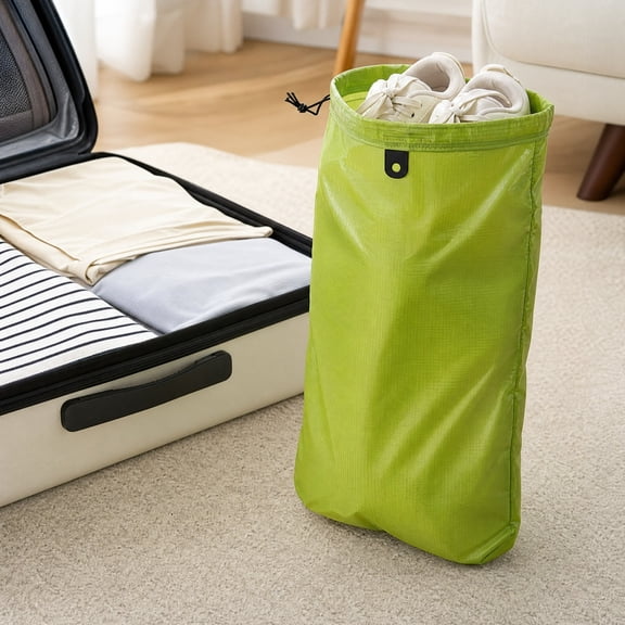 Eolstice Waterproof Shoe Storage Bags, Portable Travel Shoe Organizer, Shoe Sack For Slippers Sandals, Gym Shoes, Suitcase Luggage Accessories