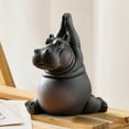 thumbnail image 1 of Eolstice Whimsical Resin Hippopotamus Yoga Statue, Char-m-ing Animal Figurine for Desk Decor, Shelf Display, and Novelty Gift Giving, 1 of 5
