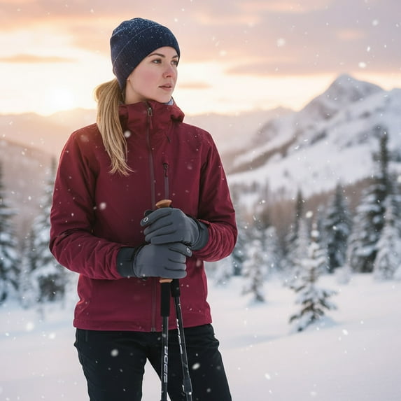 Eolstice Winter Warm Gloves with Insulated Design for Cold Weather Protection, Sturdy Material for Outdoor Activities, for Seasonal Sports & Everyday Commutes