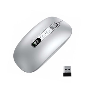 Eolstice Wireless Smart Mouse, Ergonomic Optical Computer Mouse, Portable Cordless Mice for Laptop PC Notebook Desktop Office Home Travel Use