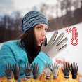 thumbnail image 1 of Eolstice Women's Cold Weather Touchscreen Gloves, Non Slip Sports Driving Handwear, Windproof Cycling Winter Original Design Grip Protection, 1 of 7