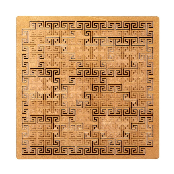 Eolstice Wooden Puzzles, Mind Bending Maze Puzzles, Challenging Thinking Puzzles for Adults, for Brain Teasers, Home Entertainment, Gift Giving, and Cognitive Exercise(B)
