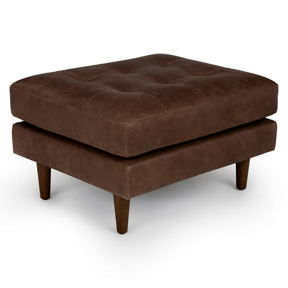 Eon Leather Ottoman