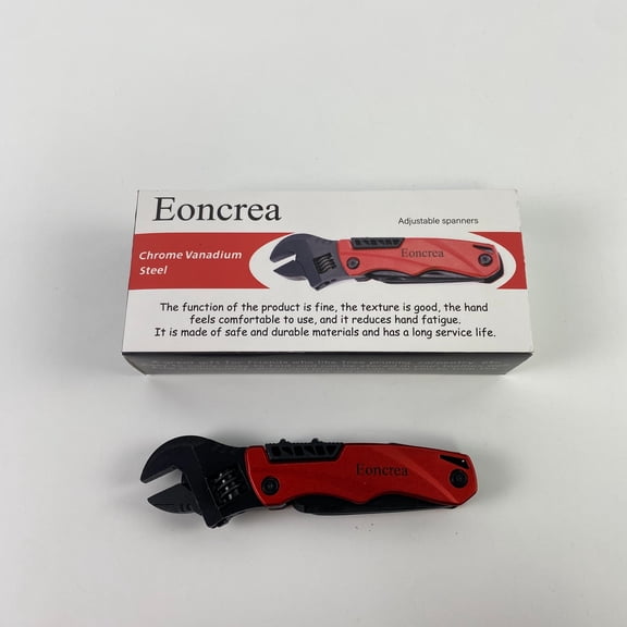 Eoncrea Adjustable spanners,tainless Steel Multitool Safety Lock with Universal Socket