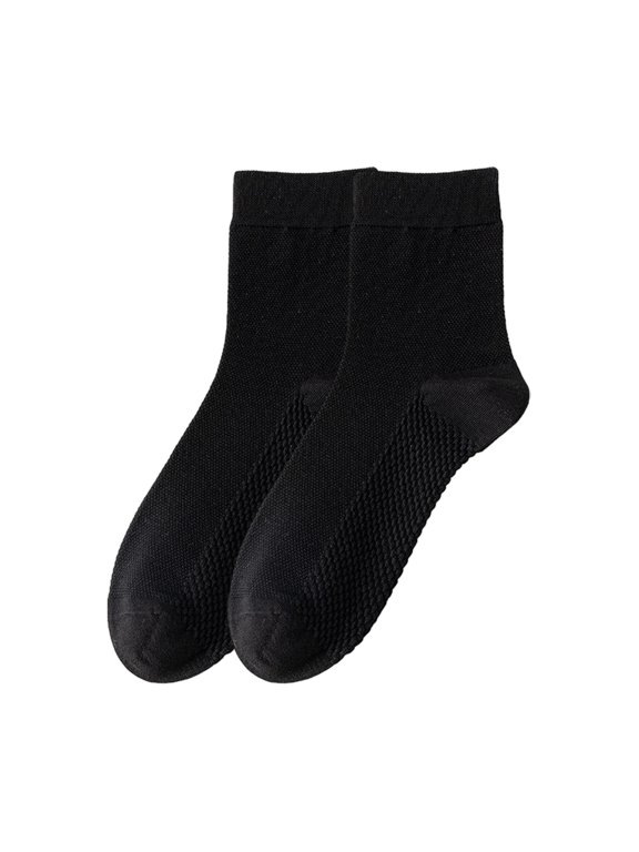 Crew Socks for Men, Thin Breathable Athletic Socks with Honeycomb Mesh for Moisture Wicking And Cooling, Sports Socks for Daily Wear