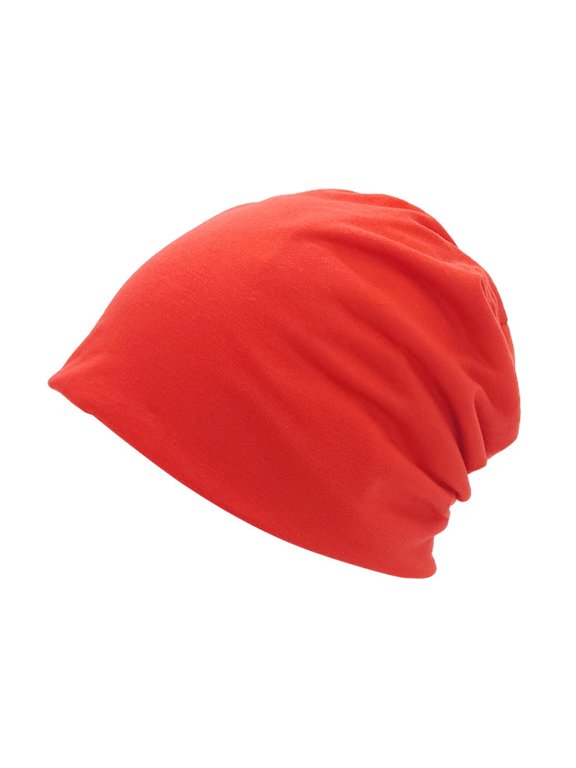 Slouchy Hip-Hop Hat, Soft Chemo Headwear, Breathable Lightweight Cancer Cap for Women Men Daily Wear