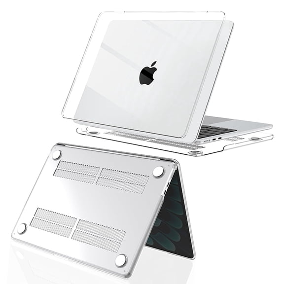 Crystal Clear Hard Shell Case Compatible with MacBook Pro 14 inch M5 2026-2021 M4 M3 M2 M1 Pro/Max Chip - Durable Scratch-Resistant Cove