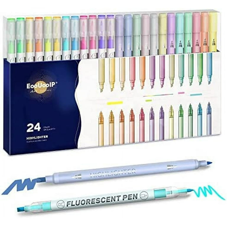 https://i5.walmartimages.com/seo/EooUooIP-Pastel-Highlighters-24Pack-Highlighters-Assorted-Colors-No-Bleed-Pens-Dual-Tip-Big-Back-Bulk-Fluorescent-Markers-Set-Coloring-Underlining-St_3afb7473-4aee-4fca-951f-5792de746156.f74740531e5ebc5620cd4f0b9c70bf9c.jpeg?odnHeight=768&odnWidth=768&odnBg=FFFFFF