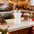 thumbnail image 1 of Eoozwa 1 Packs Christmas Deer Ornament Resin Desktop Decor for Holiday TV Stand Coffee Table Office Festive Miniature Scene Long Lasting Christmas Gift, 1 of 6