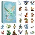 thumbnail image 1 of Eoozwa 2 Packs 24 Days 2025 Dragon Forest Advent Calendar with 24 Surprises, Christmas Countdown Gift for Family, Holiday Magic Collection, Unique Themed December Calendar, 1 of 7