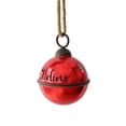 thumbnail image 1 of Eoozwa 2 Packs Vintage Metal Christmas Ball Ornament with Rust Proof Finish, Indoor Outdoor Holiday Decor for Tree Wall Door, Festive Hanging Pendant for Home Garden Party Decoration, 1 of 3