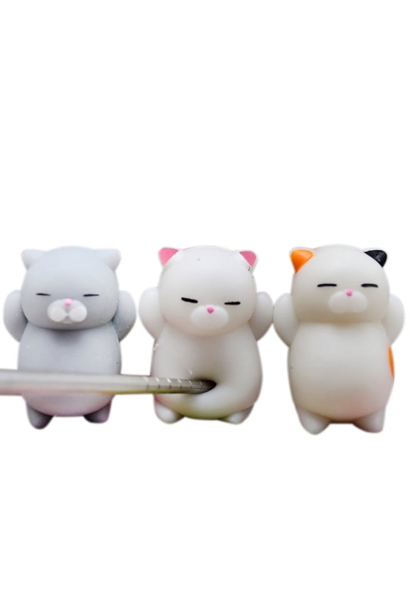 3 Pack Cute Stress Reliever 2 Inch Mini Toys Desk Fidget Sensory Focus Decoration Gift