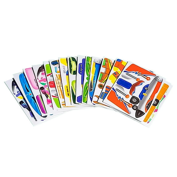 Eoozwa 3D Puzzle Set 25 Piece EVA Foam Assembled Toys for Early Development DIY Educational Activity