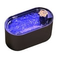 thumbnail image 1 of Eoozwa 3L Pet Water Fountain with Filter and LED Light Quiet Pump for Cats Small Dogs Auto Shut Off USB Powered Hydration Dispenser, 1 of 6