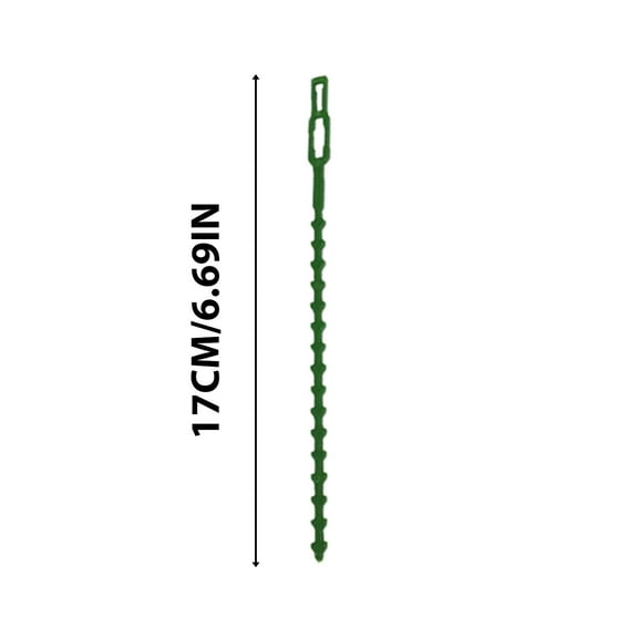 Eoozwa 6.69 inch Garden Green Zip Ties Heavy Duty 30 PCS, Strong Plastic Wire Ties, Large Cable Ties Extra Long Tie Wraps, Indoor and Outdoor UV Resistant