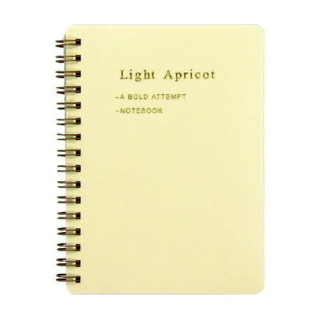 Eoozwa A6 Spiral Notebook Thick Paper 120 Pages with 9mm Grid for Note Taking and Journaling Portable Flip Coil Design