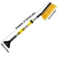 thumbnail image 1 of Eoozwa Adjustable Car Window Ice Scraper Extendable Snow Removal Tool with Brush Head Durable Sponge Plastic Defrosting Shovel For Winter Windshield Cleaning, 1 of 6