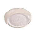 thumbnail image 1 of Eoozwa Appetizer Plates with Gold Rim 6 Inch, Small Dessert Lunch Salad Plates, Reusable Plastic Party Cocktail Plates, Pinch Bowls for Cooking Prep, Side Dish Serving for Dinner, 1 of 6