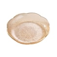 thumbnail image 1 of Eoozwa Appetizer Plates with Gold Rim 6 Inch, Small Dessert Lunch Salad Plates, Reusable Plastic Party Cocktail Plates, Pinch Bowls for Cooking Prep, Side Dish Serving for Dinner, 1 of 6