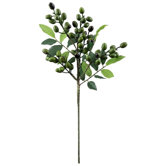 Eoozwa Artificial Olive Branch Greenery Stems Fake Plants for Vase Faux Olive Branches Home Decor Indoor Wall Plant Wall Artificial Flower