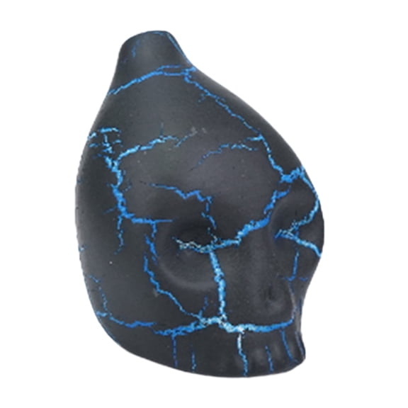 Eoozwa Authentic Aztec Death Whistle 3 Inch Skull Shape Ceramic Loud 125dB Scream Sound Cultural Artifact for Collector Outdoor Events Historical Replica